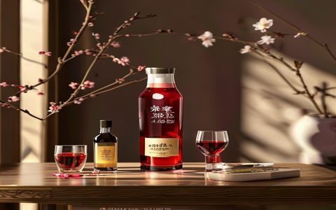 七天探花品牌视觉展示，酒红与米金配色的设计稿陈列在工作台上，彰显品牌独特的审美风格